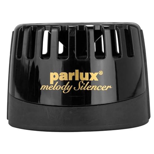 Parlux Melody Silencer geluiddemper voor geluidsreductie, zwart