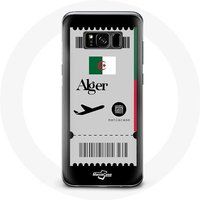 Maniacase Hoesje voor Samsung Galaxy S8 Air ticket Algiers
