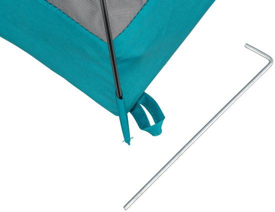 Trixie Tent Voor Honden Donkergrijs / Petrol - Blauw - Vierkant