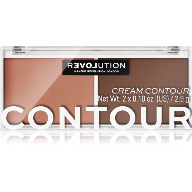 Revolution Relove Revolution Colour Play Palette Contouring Duo - Medium 6g