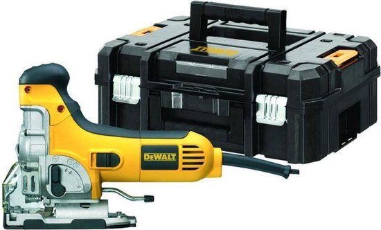 DeWalt DW333KT-QS Decoupeerzaag - 701W - Body grip - Inclusief koffer