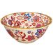 Les Jardins de la Comtesse Diepe slakom van melamine bloemen Ø 25 cm - Jaipur collectie