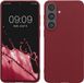 kwmobile telefoonhoesje geschikt voor Samsung Galaxy S26 FE - Hoesje voor smartphone - Back cover in bordeaux-violet