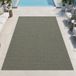 Tapis vert, tissé plat, robuste, adapté pour balcon ou terrasse, 80 x 250 cm