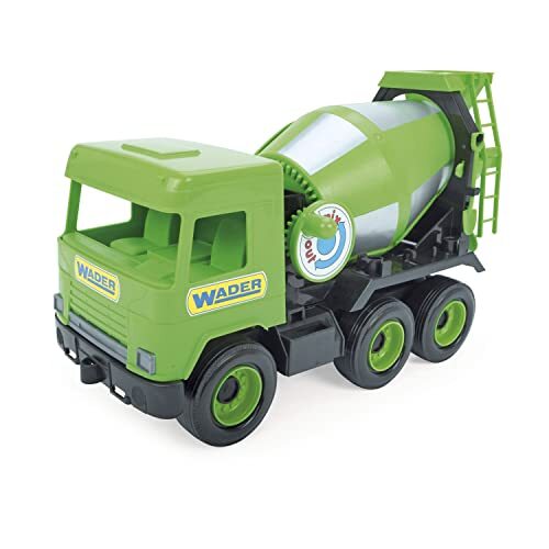 Tigres 32104 auto middentruck betonmixer in een doos, kleur groen, één maat