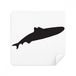 DIYthinker Streamline haai felle vis Silhouette bril schoonmaken doek telefoon scherm reiniger Suede stof 2 stks