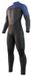 Mystic Star Fullsuit 3/2 Mm combinaison intégrale à manches longues et fermeture éclair dans le dos gris MS Homme