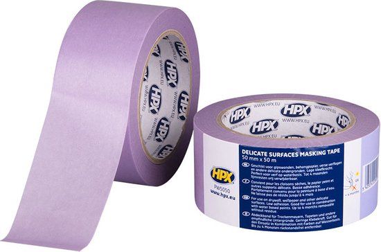 HPX Masking Tape 4800 Delicate Surfaces - Paars - 25mm x 25m - 5425014223309