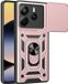 Techsuit Hoesje geschikt voor Xiaomi Redmi Note 14 4G 164.8mm - Camshield Back Cover - Roségoud