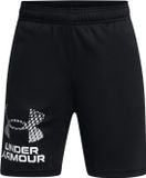Under Armour UA Tech Logo Shorts Jongens Sportbroek - Zwart