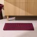 NOUS Living badmat aubergine (80x50 cm)