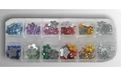 Galeria Hobby Acrylblommetjes, 12 couleurs