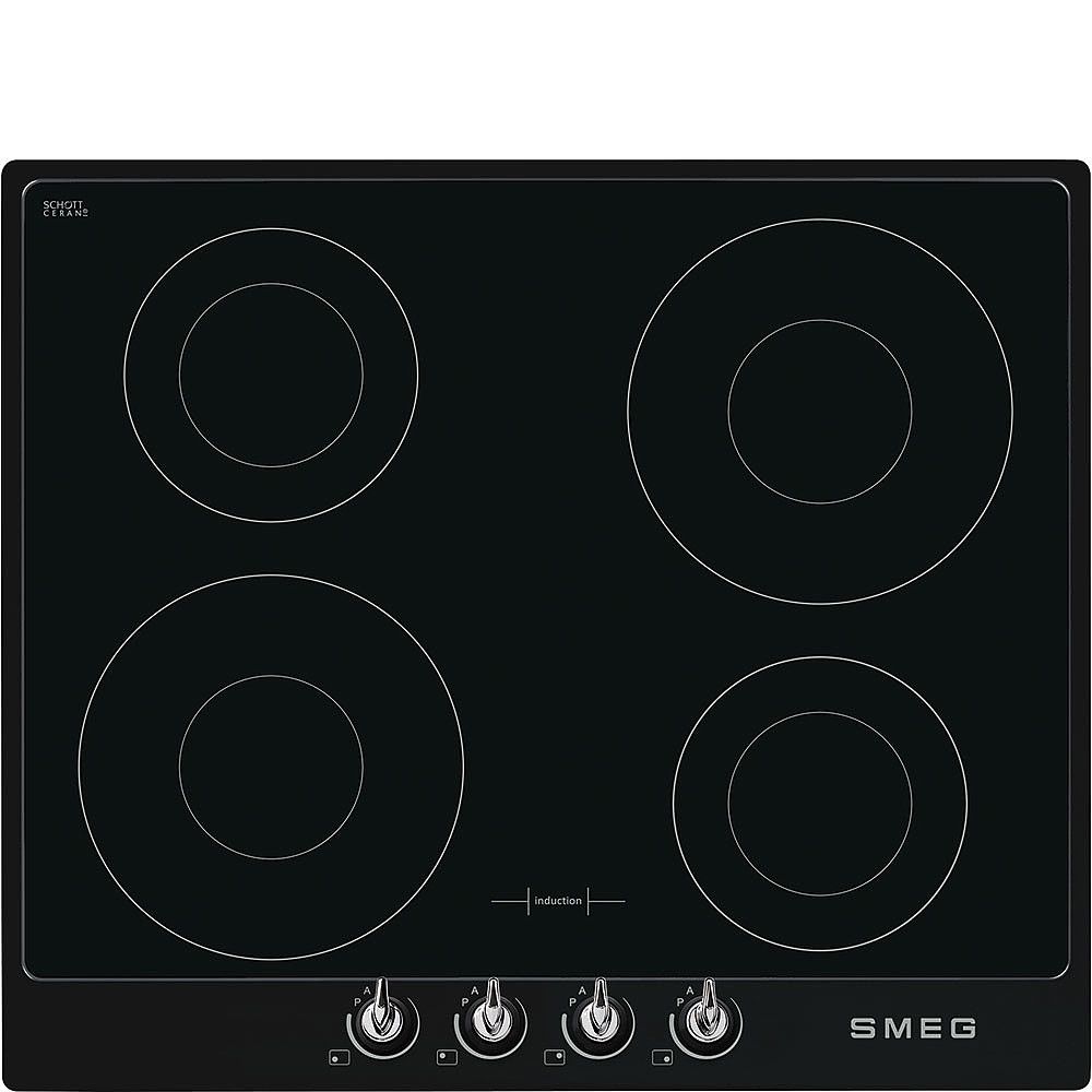 Smeg Victoria SI964NM - 60cm Induction Cooktop - Black - 4 Zones