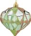 Krist+ Kerstballen Diamant Ø 8 cm 6 Stuks Groen Plastic