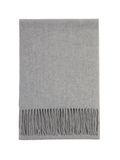 GOBI Cashmere Sjaal 'Unisex Cashmere Fringed Scarf' gris fumée