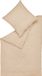 Esprit Ensemble de literie en flanelle Cuno, couleur sable, taille 155x220 cm + 80x80 cm