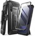 Supcase Samsung Galaxy S24 FE 360 Backcase hoesje met screenprotector - Zwart