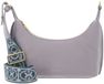 Coccinelle Leren schoudertas Suri Mini Bag Grained leather Oyster mauve