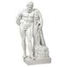 Design Toscano Hercules Farnese standbeeld gebroken wit 28 x 38 x 76 cm