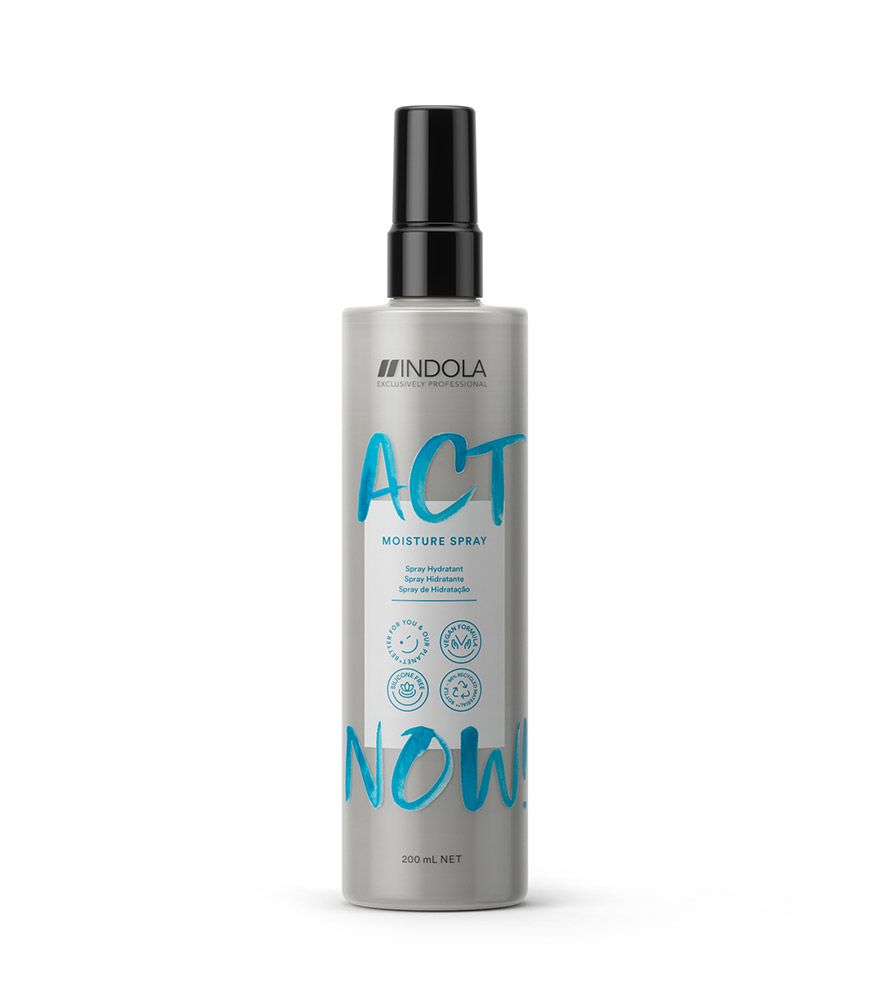 Indola Act Now Moisture Hair Spray - 200ml - Unisex