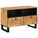 vidaXL meuble TV avec tiroir marron 70 x 33 x 46 cm manguier massif