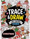 Trace & Draw Christmas Doodle Line Control Coloring Book
