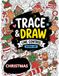 Trace & Draw Christmas Doodle Line Control Coloring Book