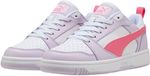 Puma Rebound V6 Lo Sneakers Junior Blanc Lilas Rose