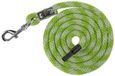 Covalliero Mustang corde pour cheval, vert, 200 cm, avec mousqueton, adapté au licol Mustang