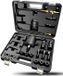 Pneumatische injector trekker - 24-delige set met 19 adapters