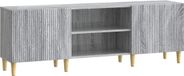 vidaXL Meuble TV Sonoma gris 150 x 31 x 50 cm Bois d'ingénierie