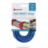 VELCRO® Brand VELCRO® One Wrap® Strap - 13 mm x 200 mm - 25 stuks - Blauw