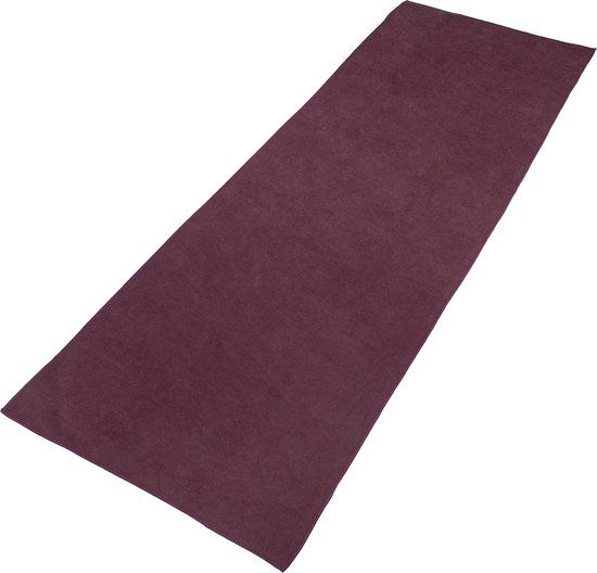 VirtuFit Premium Yoga Mat Handdoek - Absorberend - Anti-slip - Paars - 183 x 61 cm
