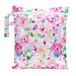 Bumkins Wetbag - Waterdichte Natte Tas voor Wasbare Luiers, Natte Zwemkleding en Vuile Kleding - Met Rits en Ophanglus met Drukknoop - Machinewasbaar - Past ca. 6 Luiers - Watercolor Waterverf Print - Meerkleurig Roze - 30 x 35 cm