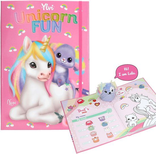 Depesche Ylvi Unicorn Fun kleurboek