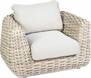 Tierra Outdoor Wakkanda Loungestoel - Aluminium en XXL Wicker - Beige