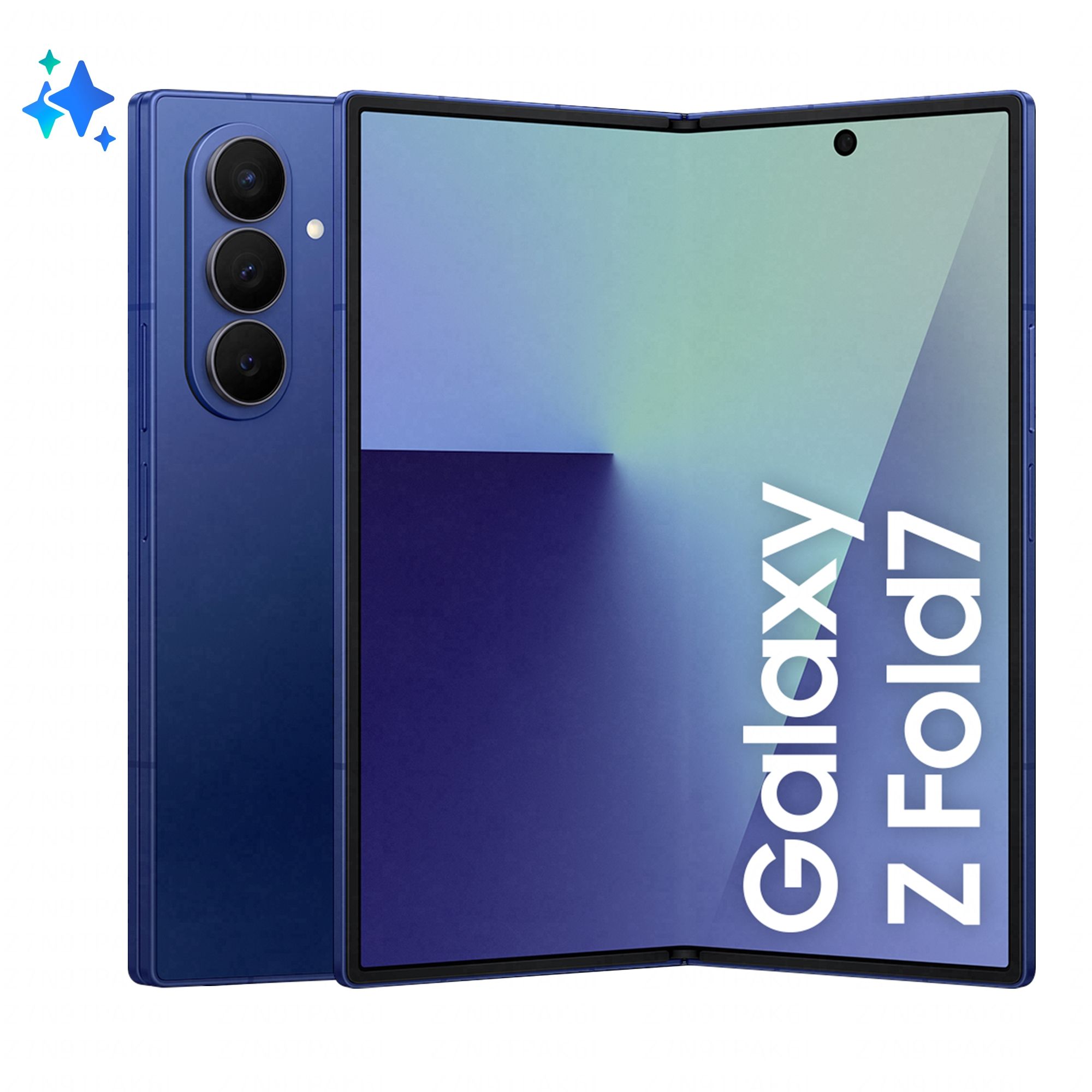 Samsung Galaxy Z Fold7 5G - 256GB - Blue Shadow