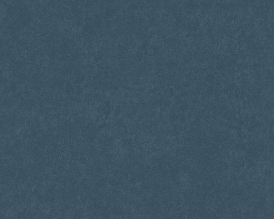 A.S. Création Behang blauw glad 385942 vliesbehang effen mat 10,05 x 0,53 m