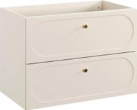 Sanae meuble sous lavabo 80,2 cm beige sable