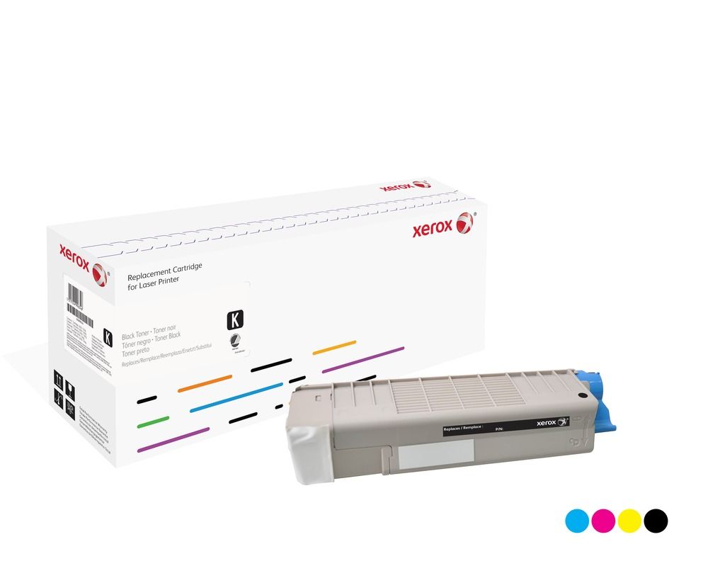 Xerox 006R03188 Gele toner cartridge. Gelijk aan Oki 43872305. Compatibel met OKI C5650, OKI C5750. 2000 pagina's.