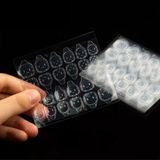 Goodbitz® - Kleeftabs - 480 stuks - 20 vel - Glue tabs - Nagelstickers