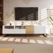 StarTech TV-meubel - Modern tv-meubel - Metalen frame - Ruime opbergruimte - Robuuste constructie - Woonkamer