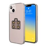 Bonateks, Digitaal bedrukte hoes, compatibel met iPhone 14, telefoonhoes, beschermhoes, schokbestendig, siliconen, flexibel, transparant