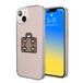Bonateks, Digitaal bedrukte hoes, compatibel met iPhone 14, telefoonhoes, beschermhoes, schokbestendig, siliconen, flexibel, transparant