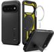Spigen Tough Armor Hoesje Geschikt voor Google Pixel 11 Pro XL | Compatibel met MagSafe / Qi2 | Back Cover Militaire Standaard | Kickstand | Zwart