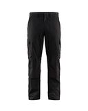 Blåkläder Industrie werkbroek stretch met kniezakken 1448-1832 - Zwart - D96