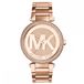 Michael Kors Parker - Horloge - Staal - Rosékleurig - 39 mm