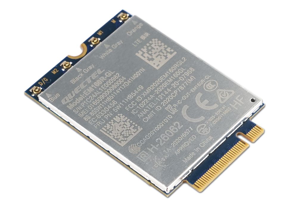 Lenovo 4XC1Q24437 WWAN M.2 4G Netwerkkaart Intern voor Laptop