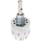 C & K Switches MA05L2NZQD Draaischakelaar 125 V, 28 V/DC 250 mA Schakelposities 5 1 stuk(s) Piece