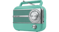 Muse M-056 AG – Compacte draagbare Retro Radio - Turquoise